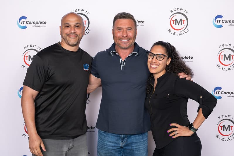 Juana and Victor Magan with Ed Mylett