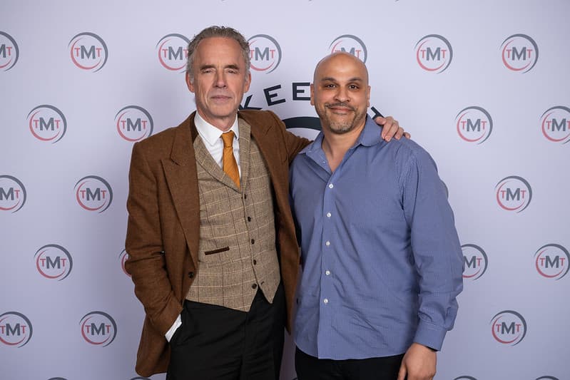 Victor Magan with Jordan Peterson